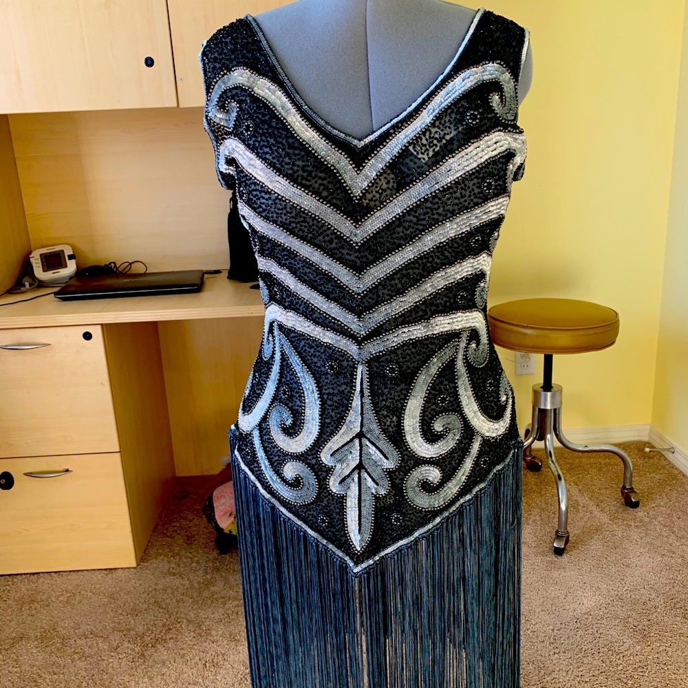 NWT beaded flapper dress for NYE (New Year’s Eve)!